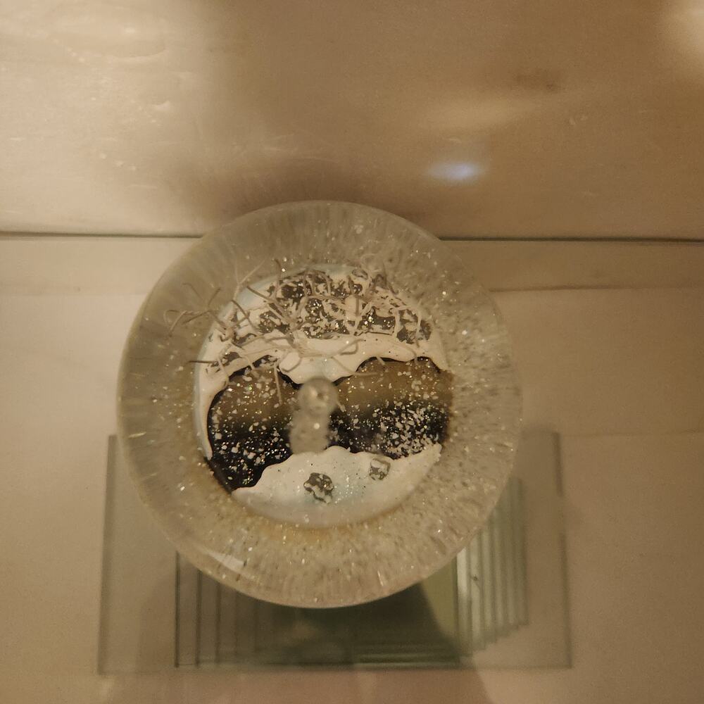 Cool Snow Globes Winter Scene Hand Made